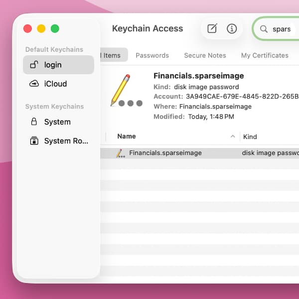 keychain-access-encrypted