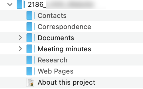 DEvonthink_ProjectFolders