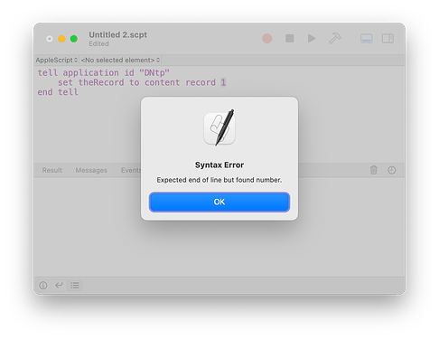 Script Editor compile error
