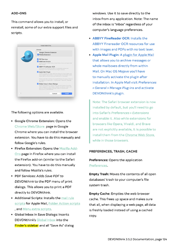 Global Inbox in save dialogs