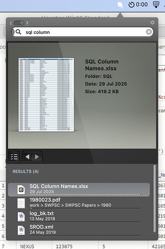 DEVONsphere window frozen