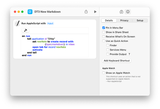 AppleScript shortcut (2)