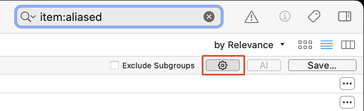 Enable advanced search