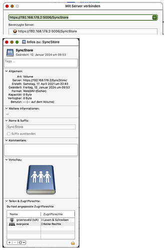 Zugriff via WebDAV